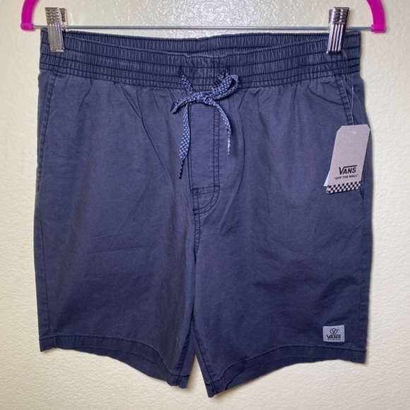 Vans elastic waist relaxed shorts size S - Picture 1 of 6